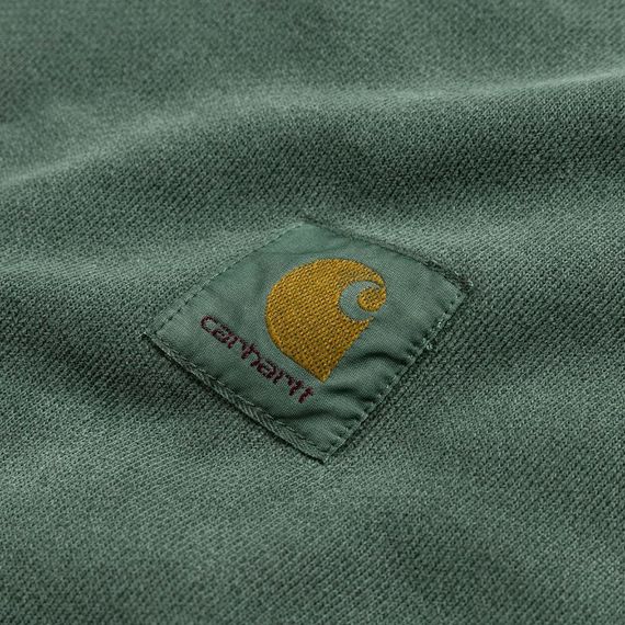 Худі Carhartt WIP Patch Zip Hoodie Washed Boxwood L | Зображення 1