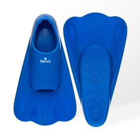 Короткі ласти для тренування в басейні Renvo Criz із закритою п'ятою Синій 36-38 (SF120-04 36-38)