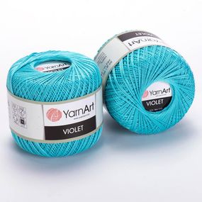 Пряжа YarnArt Violet номер цвета 5353 хлопок пряжа ярнарт виолет