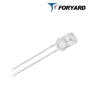 Світлодіод 5 мм. FYL5042 WWC / S (тепло-білий, прозорий), 100 ° FORYARD