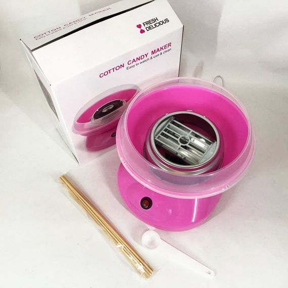 Аппарат для сладкой ваты Cotton Candy Maker, детский аппарат для сладкой ваты в домашних условиях аппарат YL-93 | Зображення 7