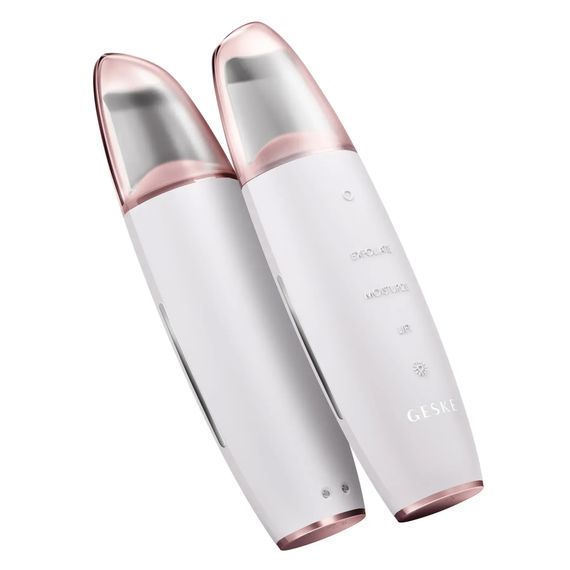 Микротоковый скраббер для кожи и устранение черных точек GESKE MicroCurrent Skin Scrubber&Blackhead Remover 9в1 magenta, Бежевый | Зображення 5
