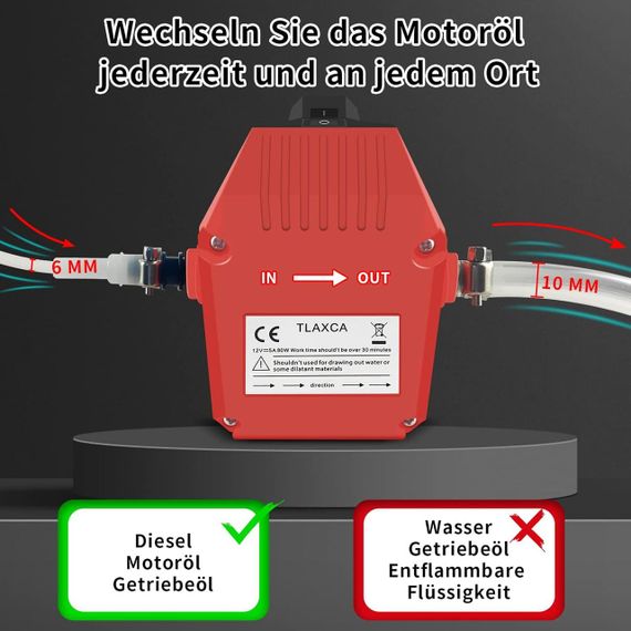 Насос портативний оливний для заміни оливи, Nartov Oil Extraction Pump 12 V 80 W, | Зображення 2