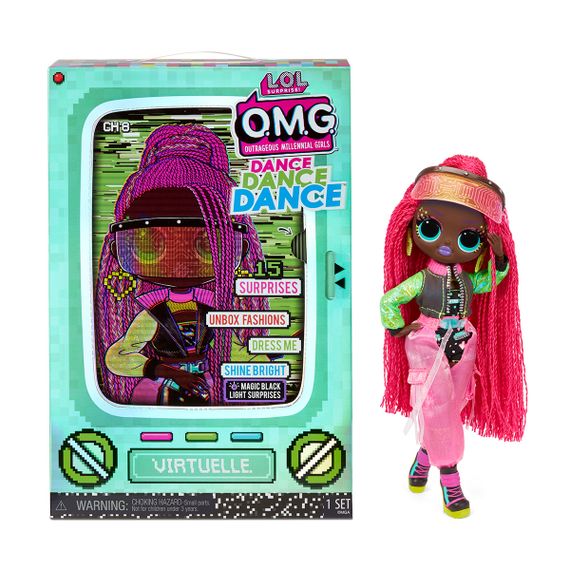 Игровой набор с куклой L.O.L. SURPRISE! серии "O.M.G. Dance" Ориг.- ВИРТУАЛЬ