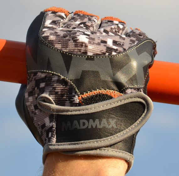 Рукавички для фітнесу MadMax MFG-831 Mti 83.1 Grey/Digital Camo S | Зображення 9