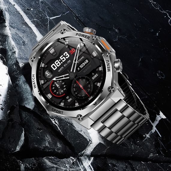 Smart Surf X Pro Silver Steel, 2 ремешка | Зображення 3
