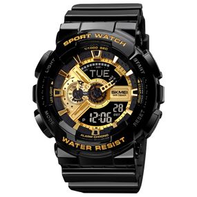 Чоловічий годинник Skmei 1834 Black-Gold