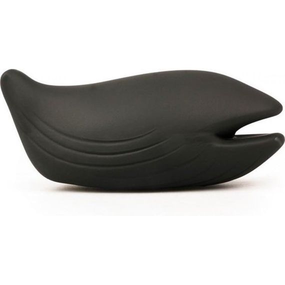 Вибратор для клитора в форме кита Iroha+ Yoru Tenga, медицинский силикон, черный sexstyle