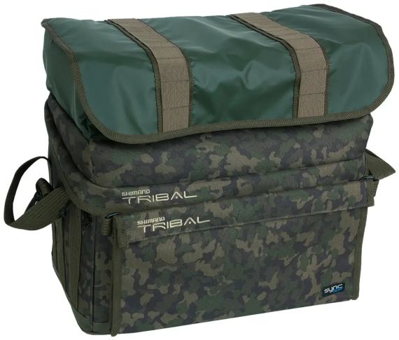 Сумка Shimano Trench Compact Carryall 43 Green camouflage
