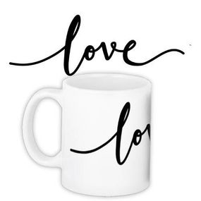 Чашка з принтом Love 330 мл (KR_18L066)