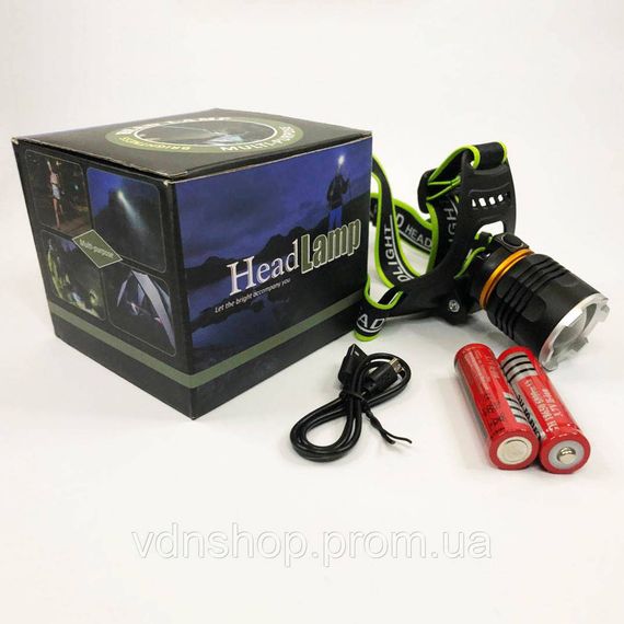 Налобный прожектор Police, Головной фонарь для активного отдыха, Мощный фонарь для ночной рыбалки MW-63 | Зображення 5