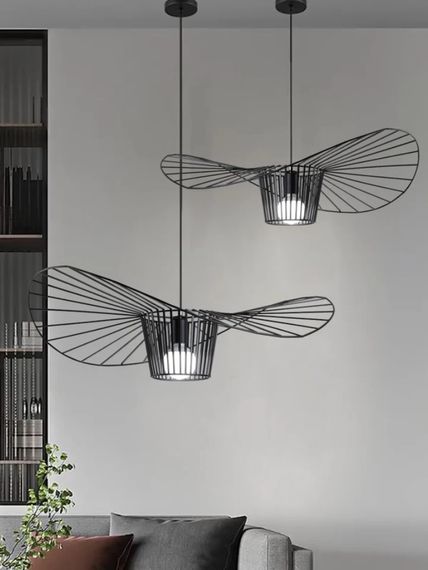 Люстра підвісна на 1 лампочку 27699 Чорний 25-180х80х80 см.