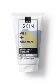Солнцезащитный крем для лица с витамином Е и соком алоэ SPF30