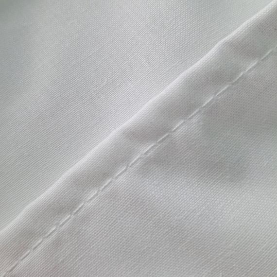 Комплект постельного белья Emily Hotel бязь Полуторный 145х210 см белый (93839129) | Зображення 6