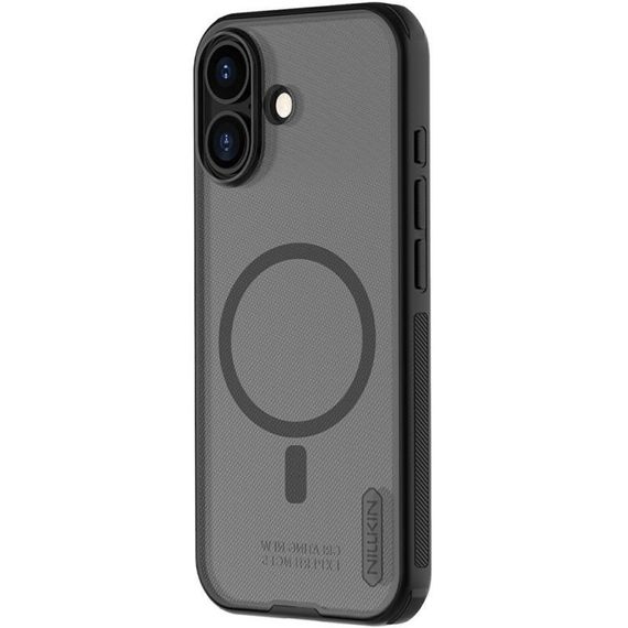 Чохол Nillkin Matte Magnetic Pro для Apple iPhone 17 (6.3") Transparent black | Зображення 1