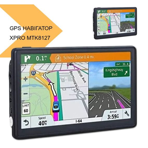 GPS навігатор 7'' Android XPRO MTK8127 (42540-718-a_2646) | Зображення 2