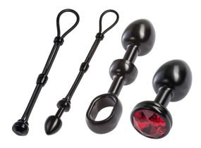Секс набор - Malesation Alu Cock-Grip Set Klein - черный sexstyle