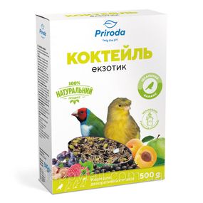 Корм Природа Коктейль Экзотик для экзотических птиц 500 г