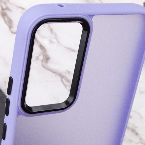 Чехол TPU+PC Lyon Frosted для Samsung Galaxy S24 Ultra Purple | Зображення 4