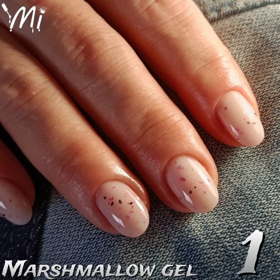 Гель для нарощення Mi Marshmallow №1 Builder Gel 5мл | Зображення 8