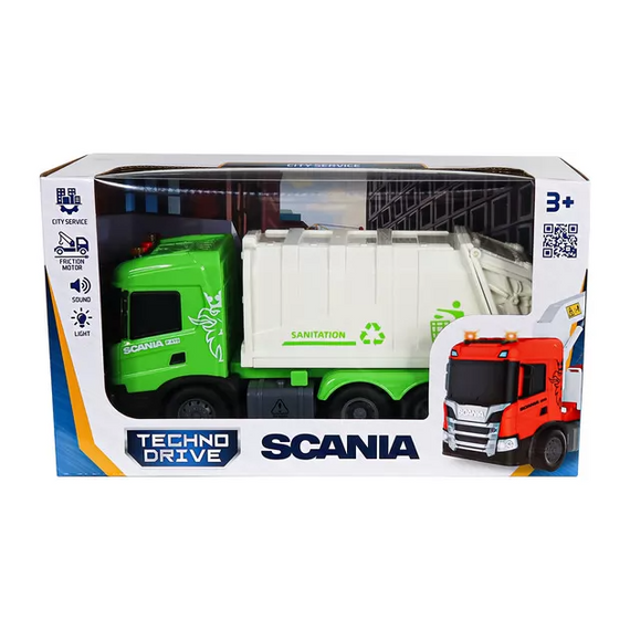 Машинка іграшкова Сміттєвіз TechnoDrive 6410KS Різнокольоровий shop (6900007551472) | Зображення 1