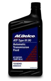 Трансмісійна олива AC_DELCO ATF Type III 0.946л.