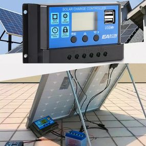 Контролер заряду PWM 30a 12v/24v для сонячної системи акб до 720 ватів