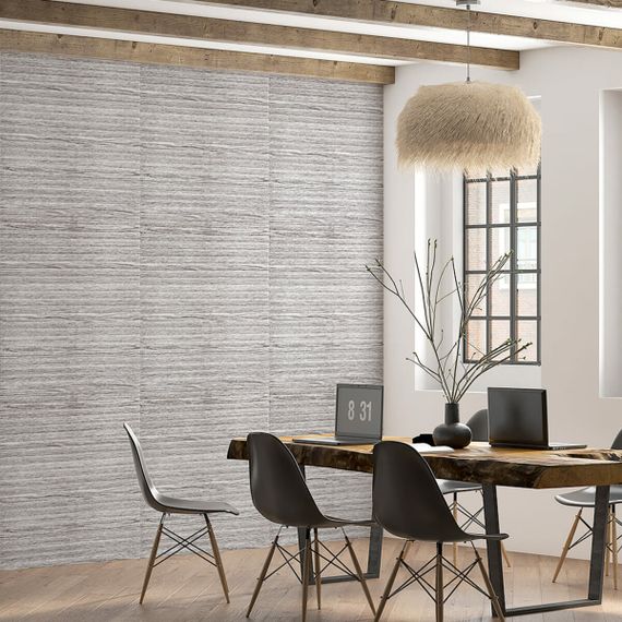 Самоклеюча декоративна 3D панель 700x700x5мм Білий Бамбук (071) SW-00000073 | Зображення 4