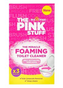 Порошок для чищення унітазу The Pink Stuff The Miracle Foaming Toilet Cleaner 3x100 г