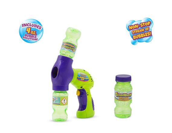Генератор мильних бульбашок Gazillion напівавтоматичний бластер 118 мл GZ36598 | Зображення 3