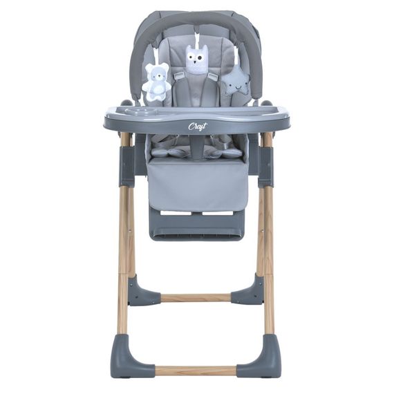 Стульчик для кормления CRAFT ME 1115-W Gray, до 15 кг | Зображення 2