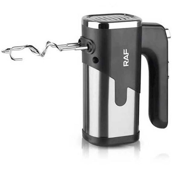 Міксер ручний на кухню RAF R-6630 5 швидкостей 2 насадки 300 W, двовінчиковий міксер, міксер для збивання | Зображення 5