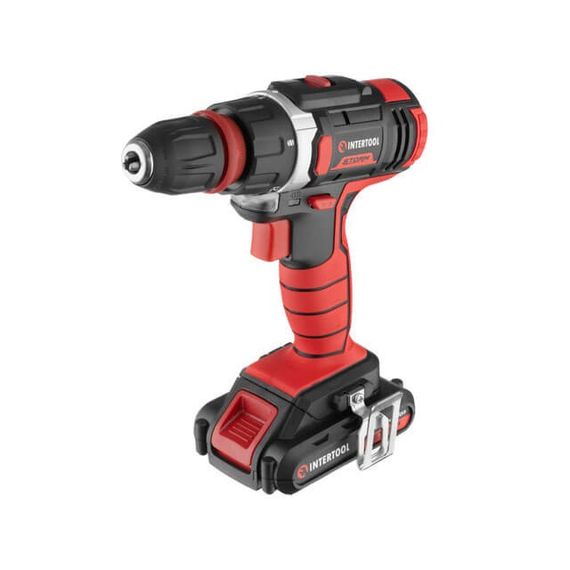 Дриль-шурупокрут акумуляторний Li-Ion 25 Нм INTERTOOL WT-0317 | Зображення 2