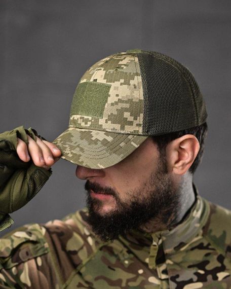 Тактична бейсболка сітка піксель ДЛ6459 | Зображення 1