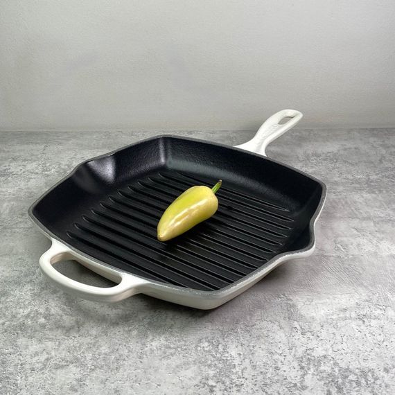 Сковорода гриль Le Creuset Square Grillet 20183267160422 26 см безе