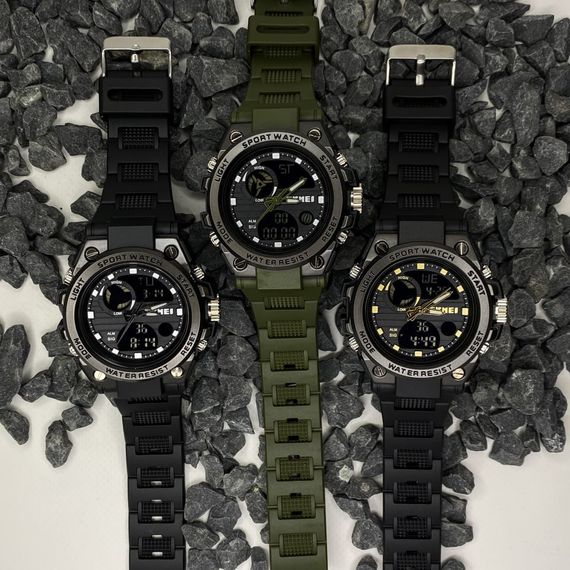 Чоловічий годинник Skmei 2031AG Army Green | Зображення 7