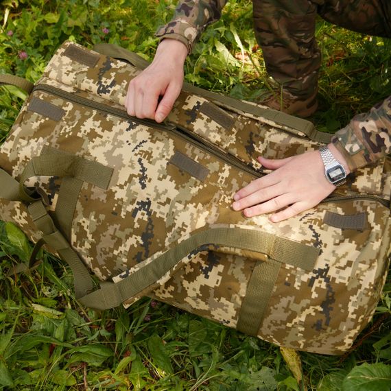 Сумка-баул Kiborg 80л пиксель | Зображення 9