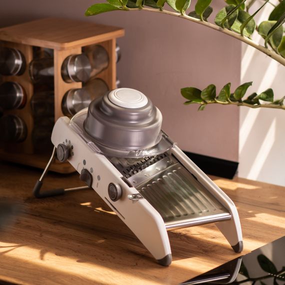 Многофункциональная овощерезка 39×14×13 см ручная терка для овощей шинковка для капусты, моркови | Зображення 8