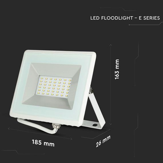 Прожектор уличный LED V-TAC, 100W, SKU-5965, E-series,  черный (3800157625586) | Зображення 4