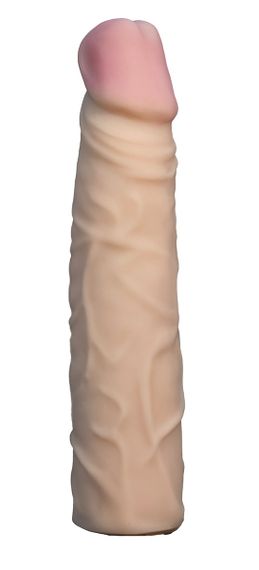 Насадка для страпона тілесна EGZO CIBERSKIN NSTR02 ( 20,5 см х 4,2 см ) Sex Aura | Зображення 2