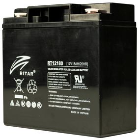 Ritar RT12180 18А•ч 12В Свинцево-кислотна акумуляторна батарея