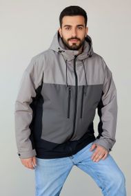 Чоловіча Куртка Sun`s House  розмір: 2XL Сірий (арт. RC-BR-178-grey)