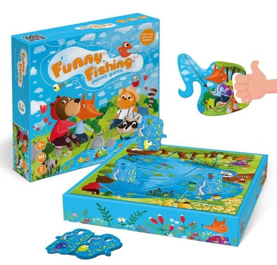 Настільна гра «Funny fishing» риболовля 200221 DoDo (4820198244941) | Зображення 1