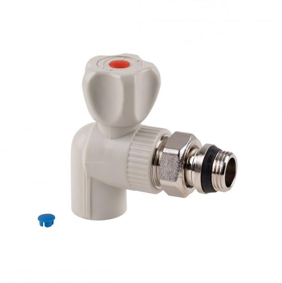 Кран кульовий радіаторний PPR Thermo Alliance 20х1/2" кутовий DSW431