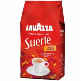 Кава в зернах Lavazza Suerte, 1 кг ( 100% Рабуста)