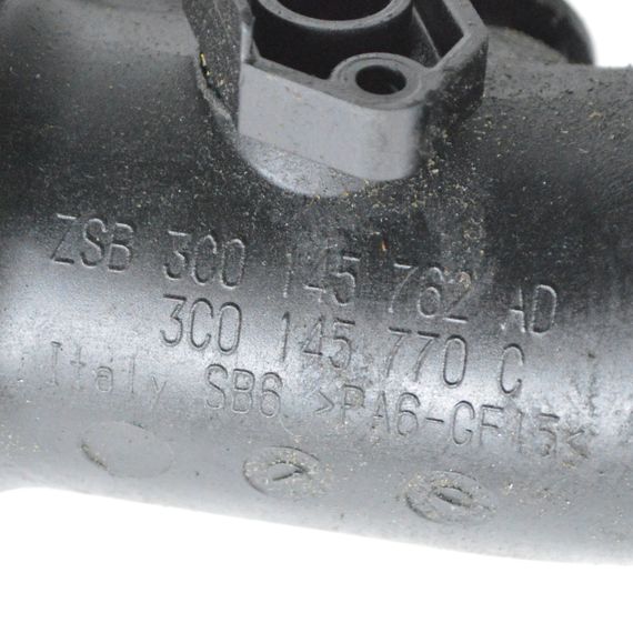 Патрубок інтеркулера 2.0 TDI Volkswagen Pasat B6 Golf V Touran Фольксваген Пассат б6 Гольф Туран 3C0145762AD | Зображення 3