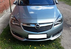 Передняя Lip накладка DPT (под покраску) для Opel Insignia 2008-2017 гг