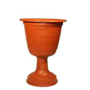 Вазон 29 см теракот Ламела