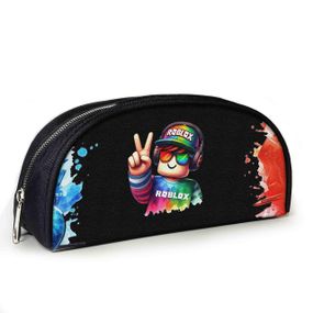 Пенал шкільний з принтом Roblox 23х10х8 см дитячий для дівчинки, хлопчика (3887)