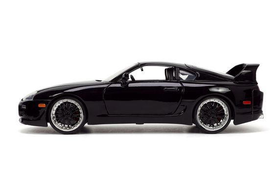 Игровая металлическая машинка Fast and Furious Тайота Супра black 1995